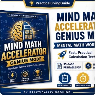 Mind Math Accelerator: Genius Mode book cover